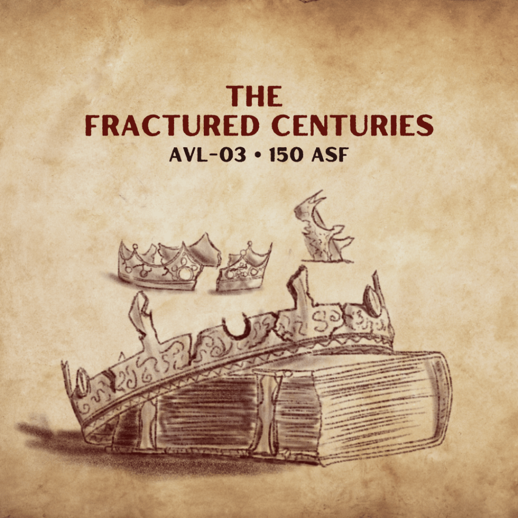 AVL-03: The Fractured&nbsp;Centuries